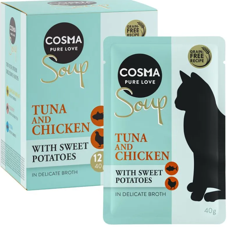 Økonomipakke: 24 x 40 g Cosma Soup