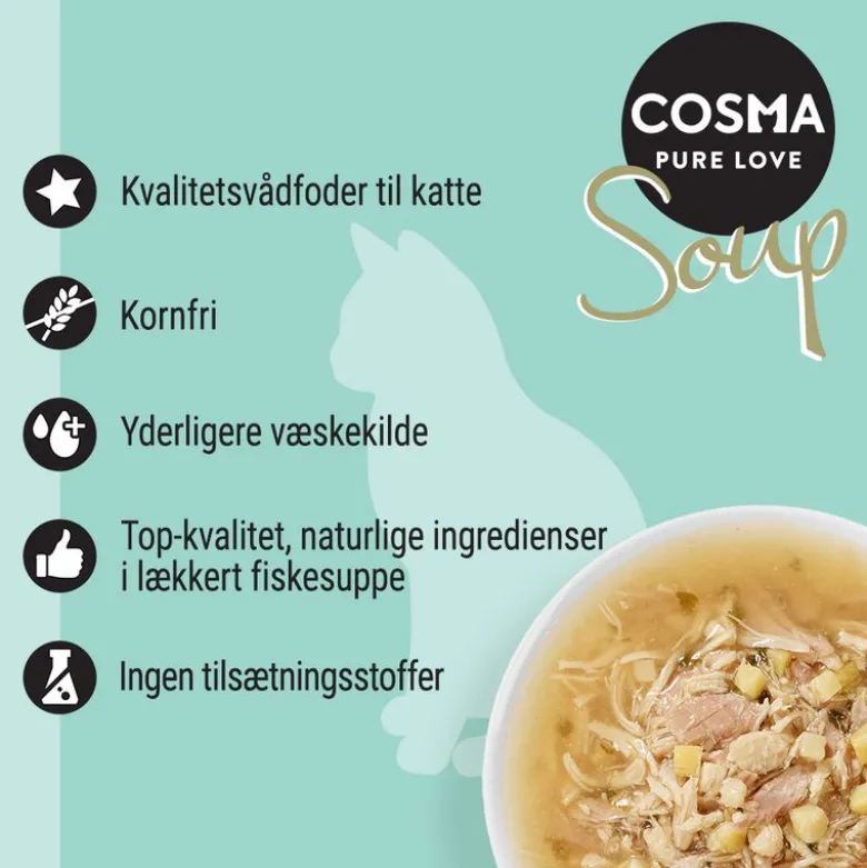 Økonomipakke: 24 x 40 g Cosma Soup