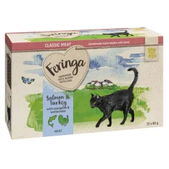 Økonomipakke: 48 x 85 g Feringa Classic Meat Menu Portionspose