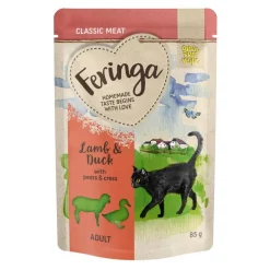 Økonomipakke: 48 x 85 g Feringa Classic Meat Menu Portionspose