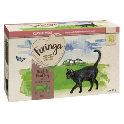 Økonomipakke: 48 x 85 g Feringa Classic Meat Menu Portionspose