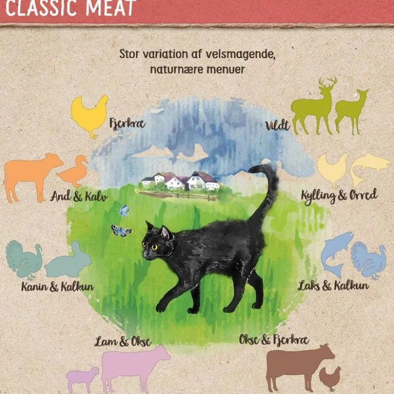Økonomipakke: 24 x 400 g Feringa Classic Meat Menu