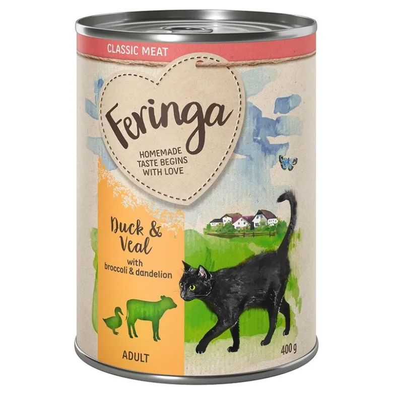Økonomipakke: 24 x 400 g Feringa Classic Meat Menu