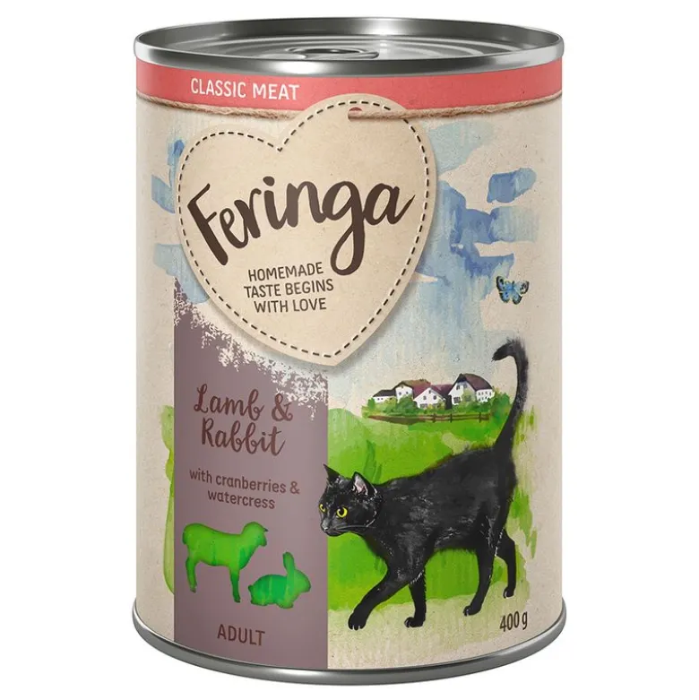 Økonomipakke: 24 x 400 g Feringa Classic Meat Menu