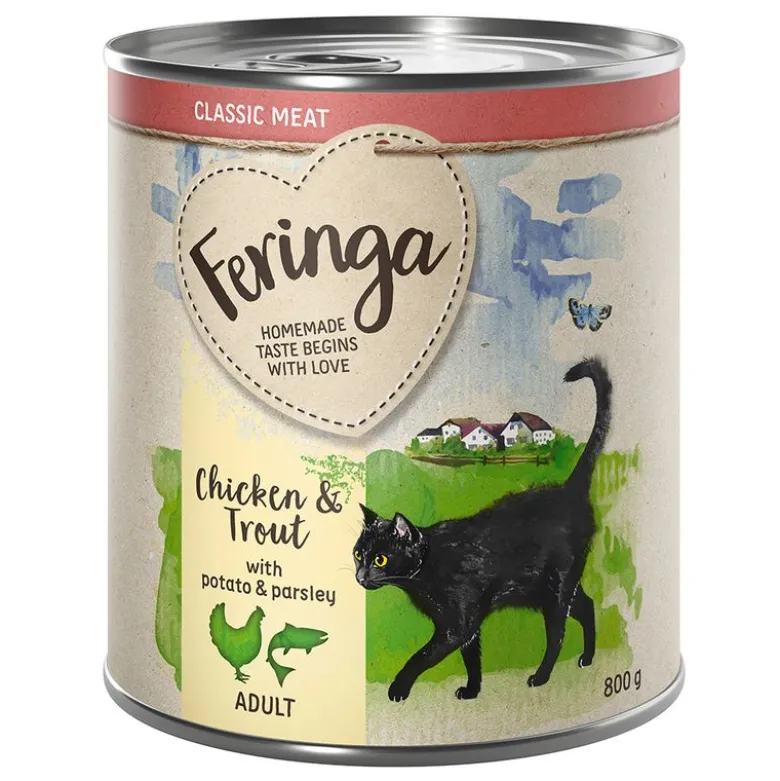 Økonomipakke: 24 x 800 g Feringa Classic Meat Menu