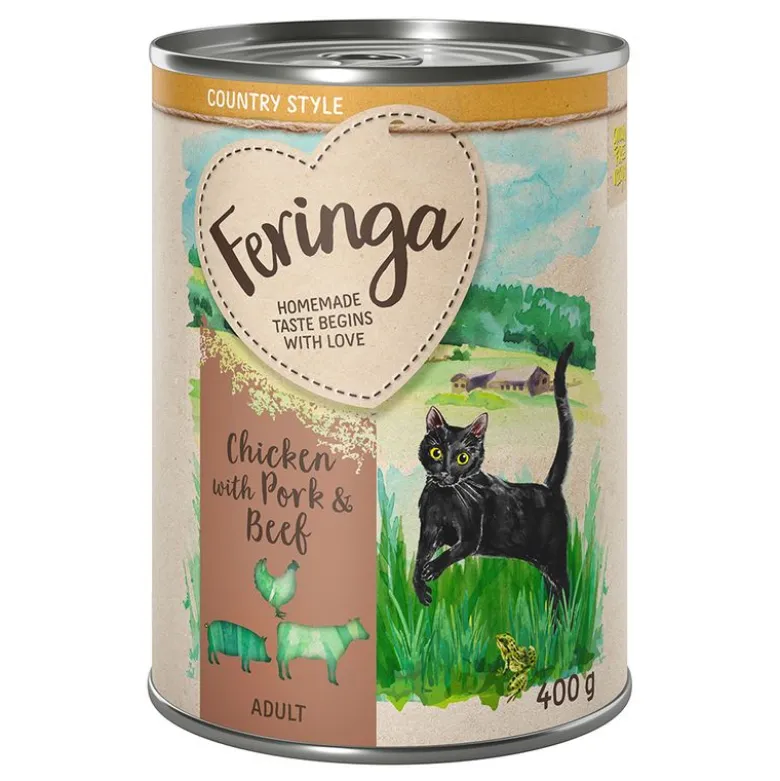 Økonomipakke: 24 x 400 g Feringa Country Style Menu