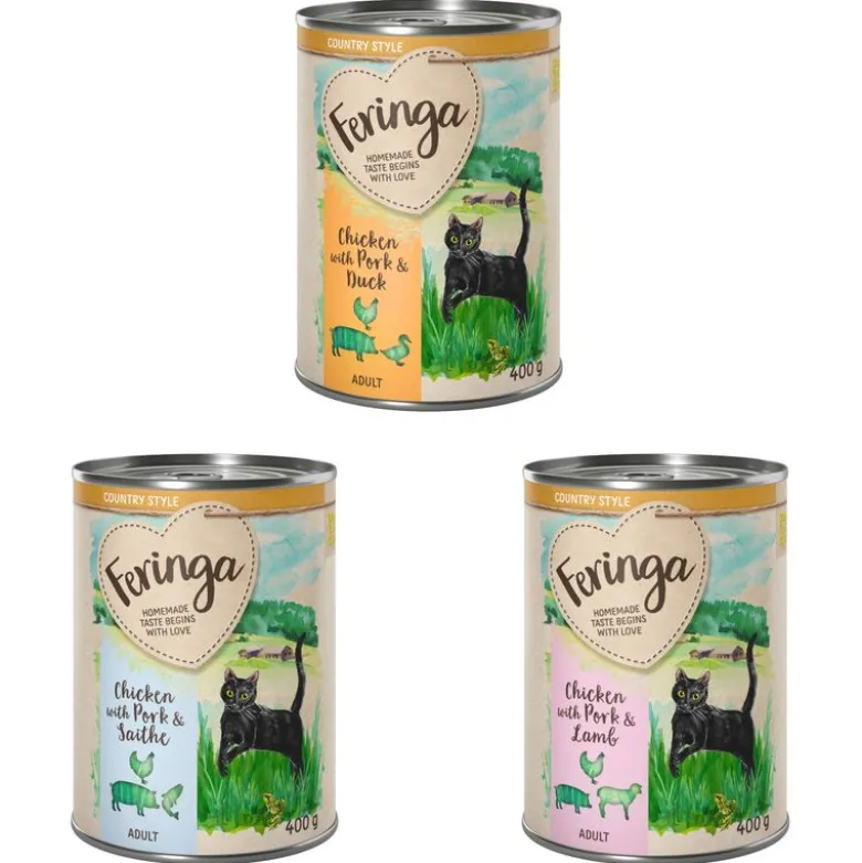 Økonomipakke: 24 x 400 g Feringa Country Style Menu