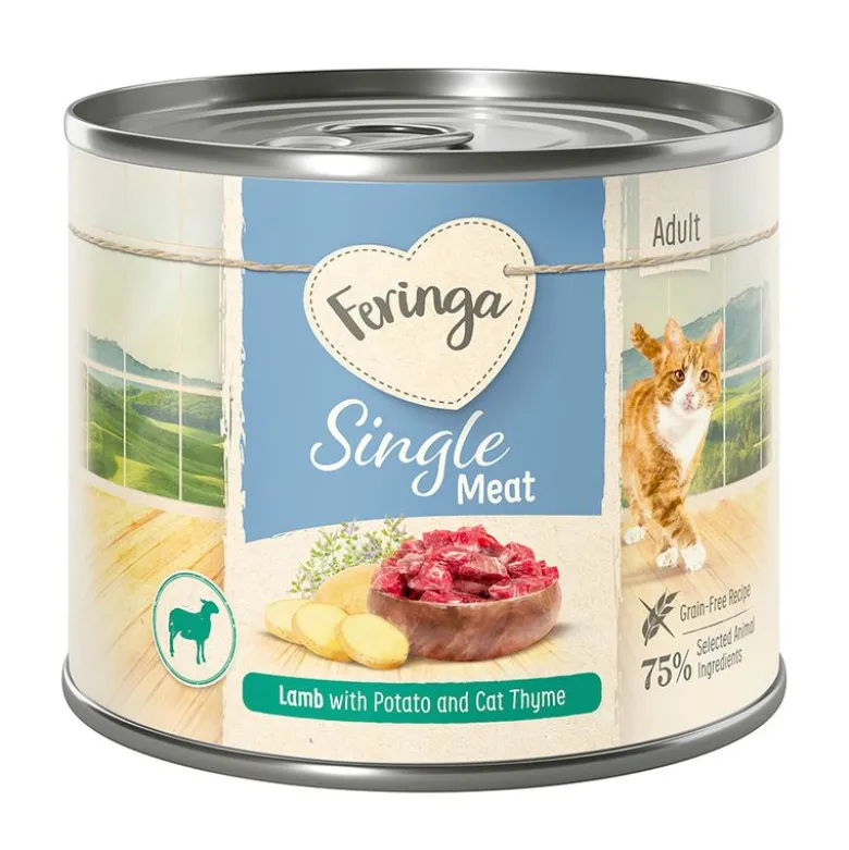 Økonomipakke: 12 x 200 g Feringa Single Meat Menu