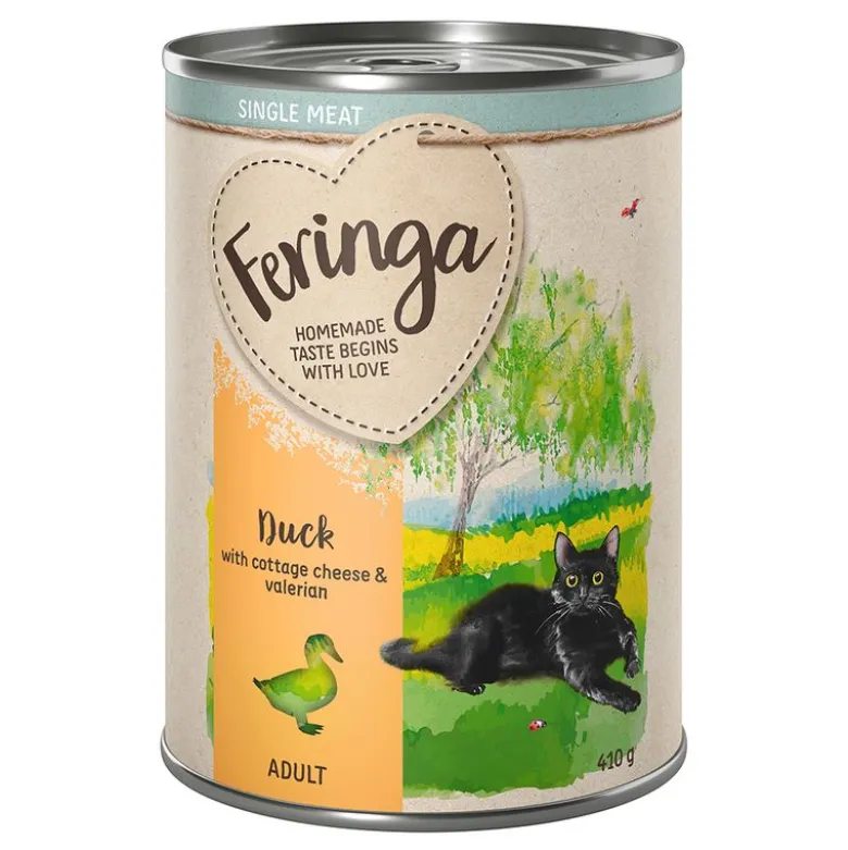 Økonomipakke: 12 x 410 g Feringa Single Meat Menu