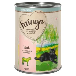 Økonomipakke: 12 x 410 g Feringa Single Meat Menu