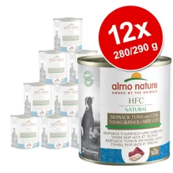 Økonomipakke: 12 x 280 g / 290 g Almo Nature HFC