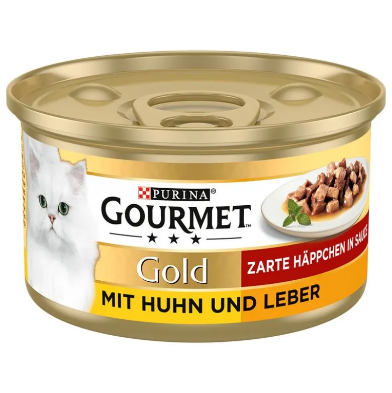 Økonomipakke: 48 x 85 g Gourmet Gold Møre Bidder