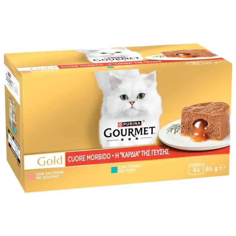 Økonomipakke: 16 x 85 g Gourmet Gold Smeltende Kerne