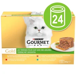 Økonomipakke: 24 x 85 g Gourmet Gold Terrine