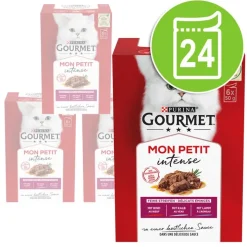 Økonomipakke: 24 x 50 g Gourmet Mon Petit