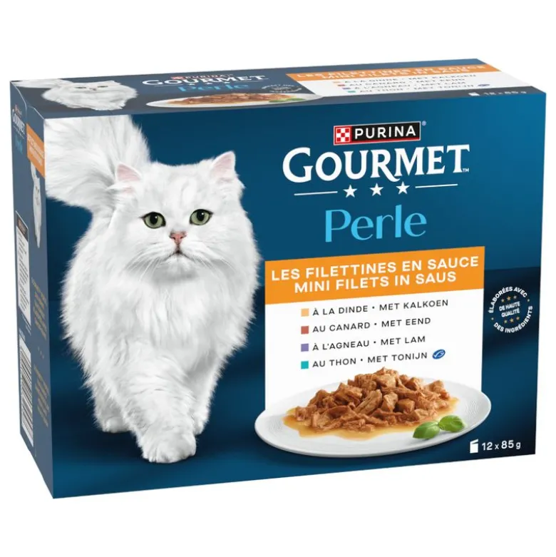 Økonomipakke: 24 x 85 g Gourmet Perle Blandet udvalg