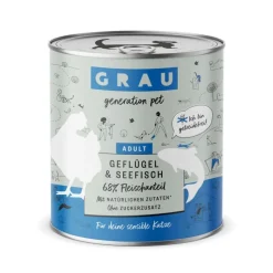 Økonomipakke: 24 x 800 g GRAU Adult kornfri dåser