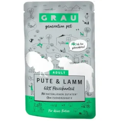 Økonomipakke: 32 x 125 g GRAU Adult kornfri portionsposer