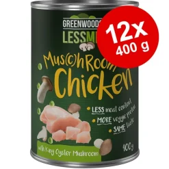 Økonomipakke: 12 x 400 g Greenwoods Less Meat