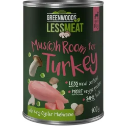 Økonomipakke: 24 x 400 g Greenwoods Less Meat