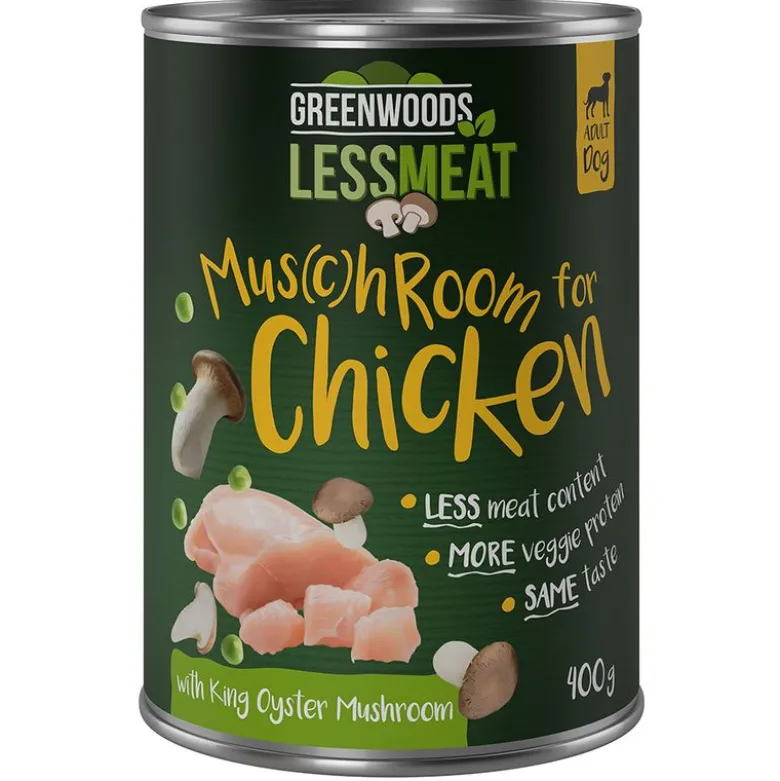Økonomipakke: 24 x 400 g Greenwoods Less Meat