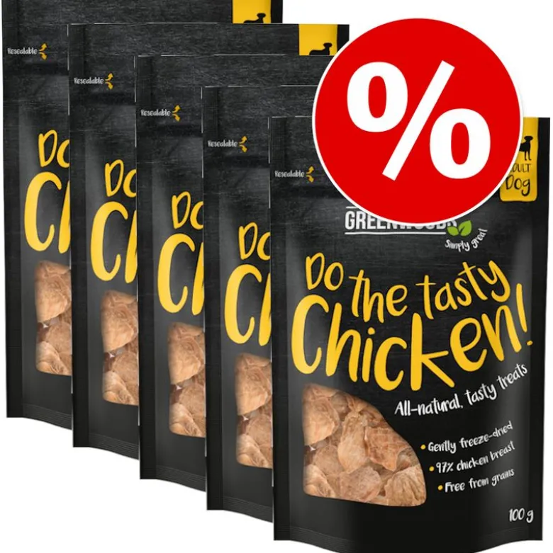 Økonomipakke: 5 x 100 g Greenwoods Nuggets
