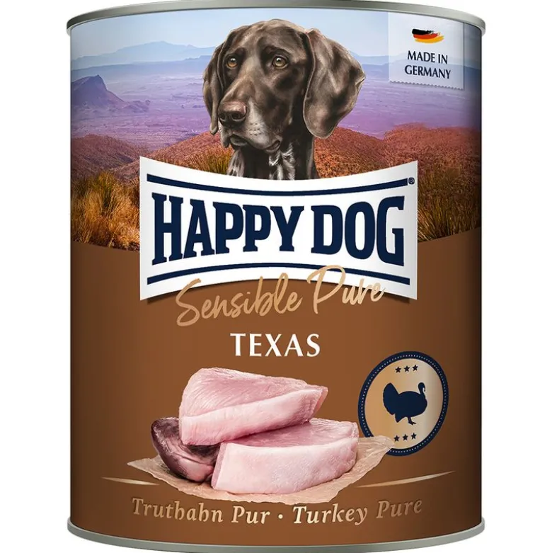 Økonomipakke: 24 x 800 g Happy Dog Pur
