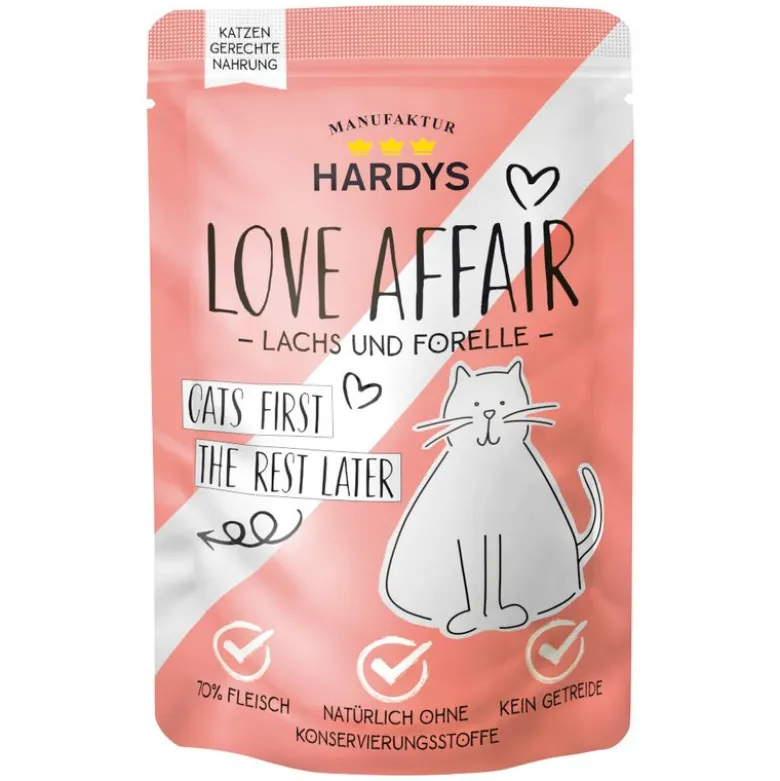 Økonomipakke: 24 x 100 g Hardys LOVE AFFAIR
