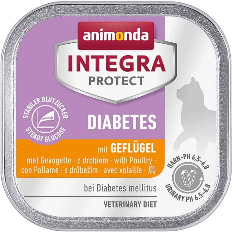 Økonomipakke: 24 x 100 g Integra Protect Adult Diabetes bakke