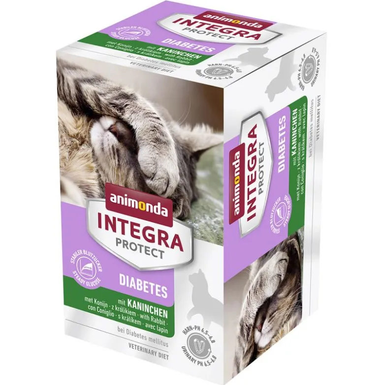 Økonomipakke: 24 x 100 g Integra Protect Adult Diabetes bakke