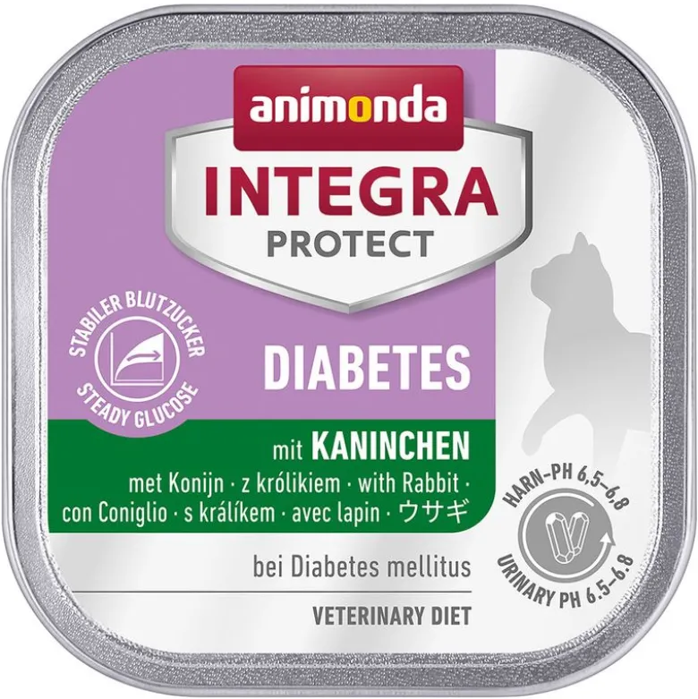 Økonomipakke: 24 x 100 g Integra Protect Adult Diabetes bakke