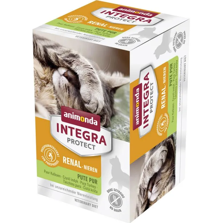 Økonomipakke: 24 x 100 g Integra Protect Adult Renal bakke