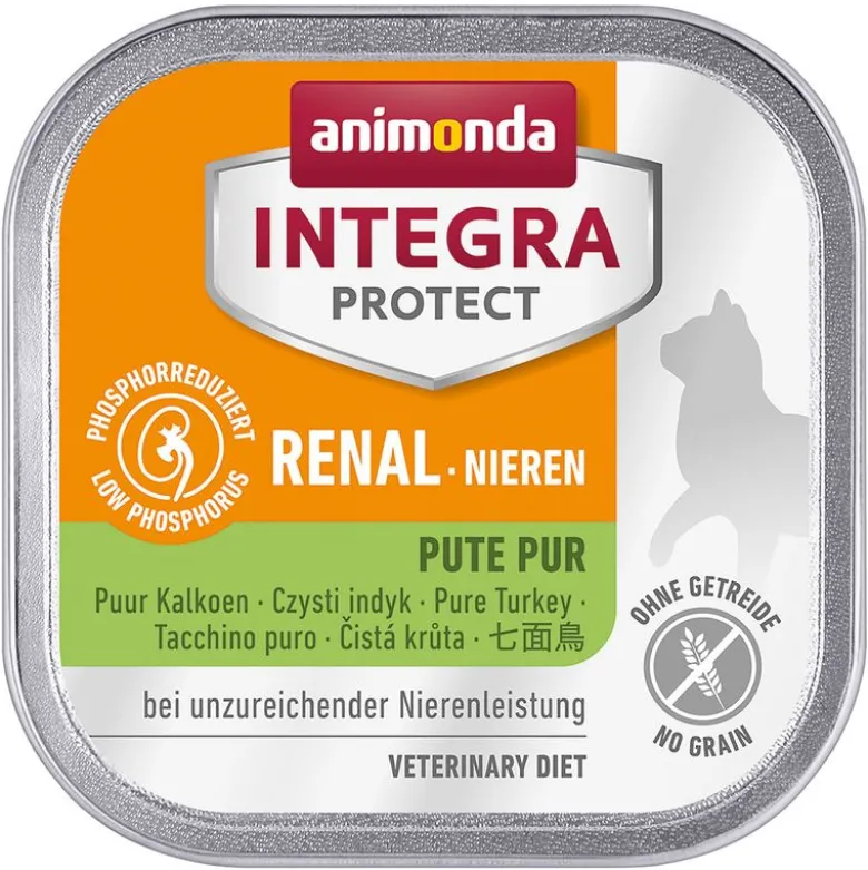 Økonomipakke: 24 x 100 g Integra Protect Adult Renal bakke