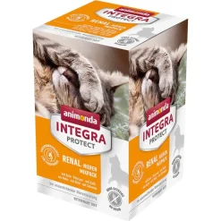 Økonomipakke: 24 x 100 g Integra Protect Adult Renal bakke