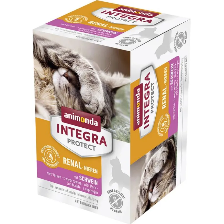 Økonomipakke: 24 x 100 g Integra Protect Adult Renal bakke