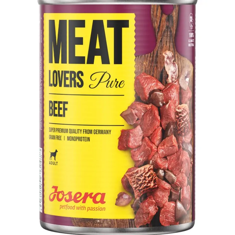 Økonomipakke: 12 x 800 g Josera Meatlovers Pure