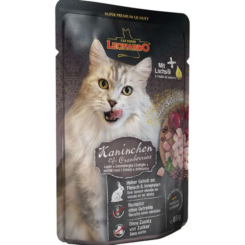 Økonomipakke: 32 x 85 g Leonardo Finest Selection Pouch