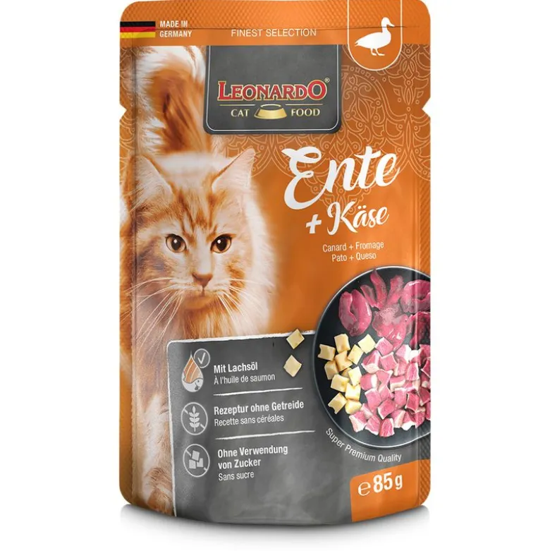 Økonomipakke: 32 x 85 g Leonardo Finest Selection Pouch