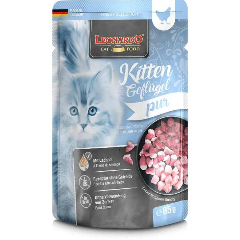 Økonomipakke: 32 x 85 g Leonardo Finest Selection Pouch