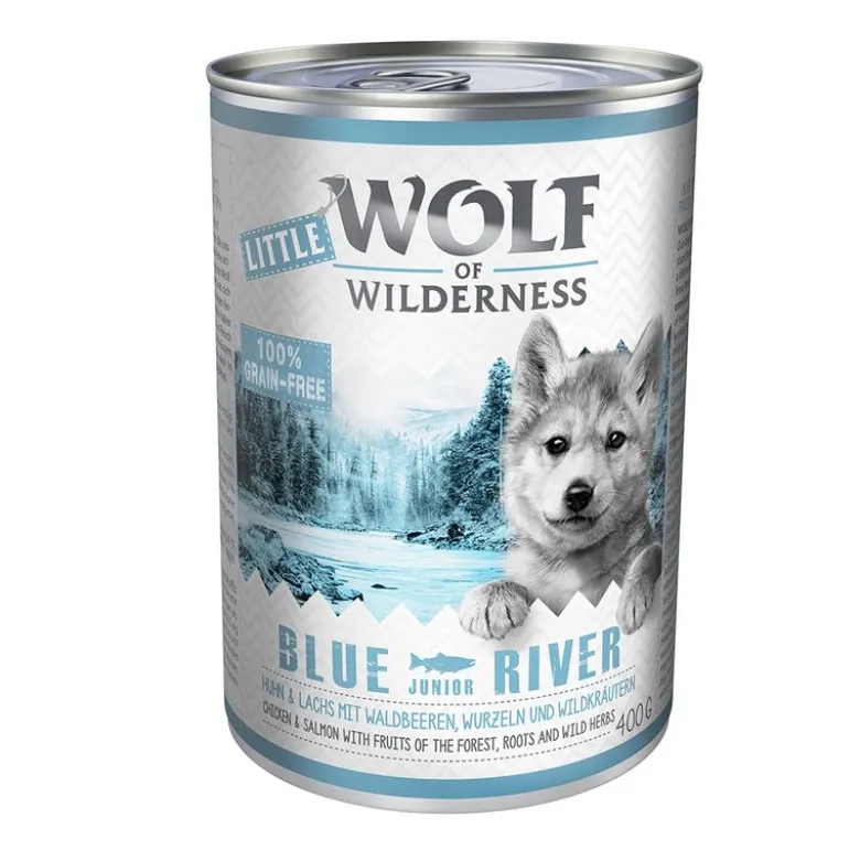 Økonomipakke: 12 x 400 g Little Wolf of Wilderness