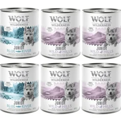 Økonomipakke: 24 x 800 g Little Wolf of Wilderness