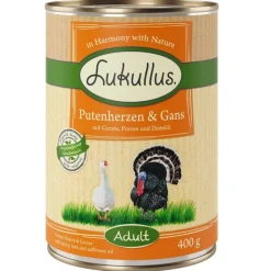 Økonomipakke: 24 x 400 g Lukullus Adult