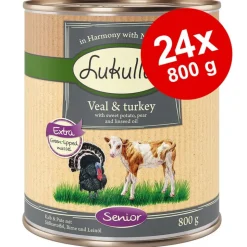 Økonomipakke: 24 x 800 g Lukullus Naturkost Senior