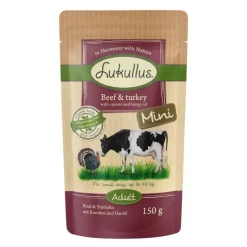 Økonomipakke: 24 x 150 g Lukullus Naturkost Mini portionsposer