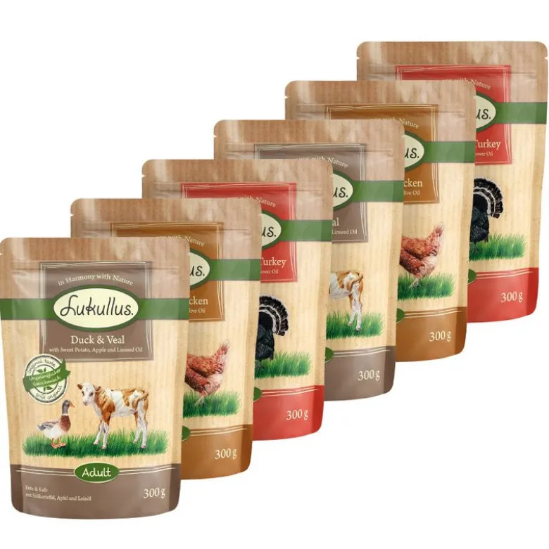 Økonomipakke: 48 x 300 g Lukullus Poser