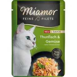 Økonomipakke: 24 x 100 g Miamor Fine Fileter i sauce