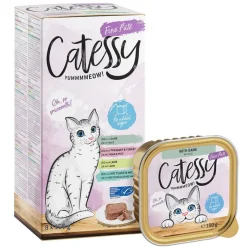 Økonomipakke: 64 x 100 g Mix-pakke Catessy bakker