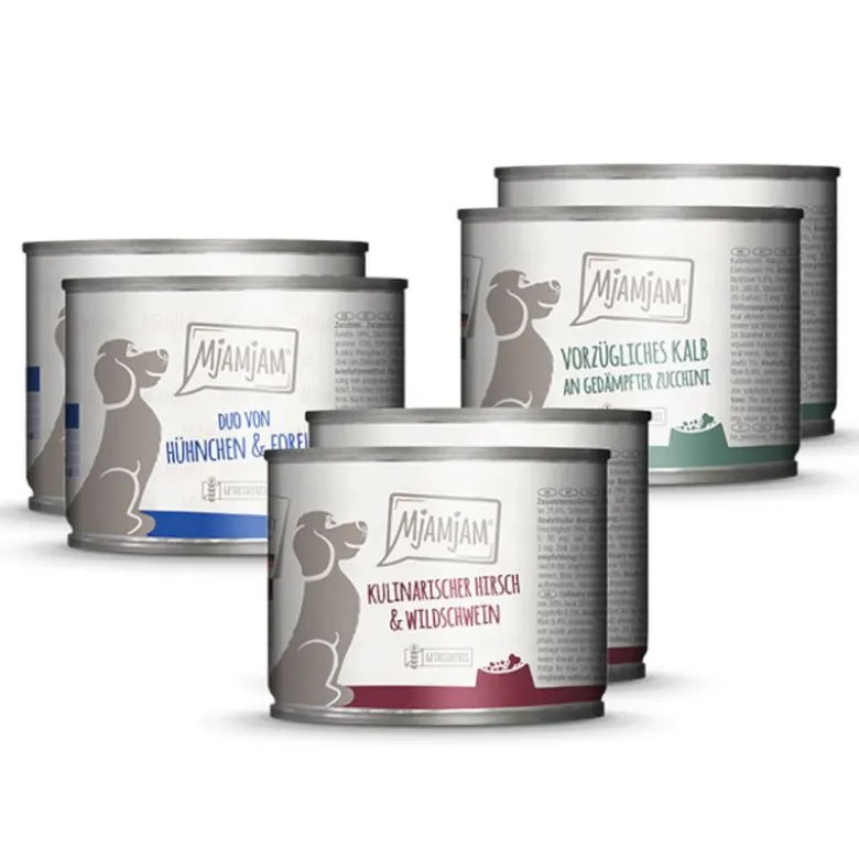 Økonomipakke: 24 x 200 g MjAMjAM Adult Hund