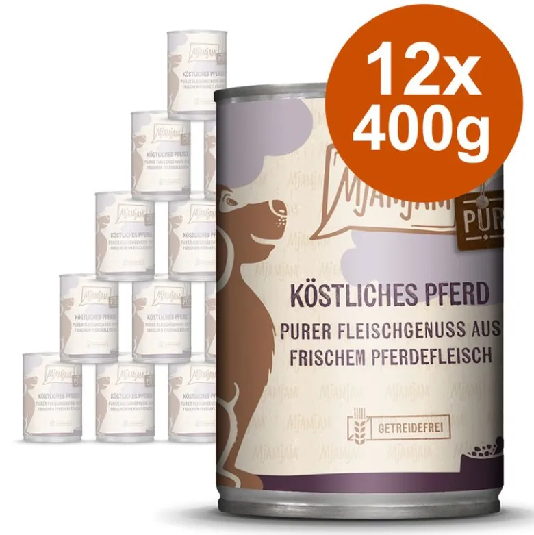 Økonomipakke: 12 x 400 g MjAMjAM Ren Kødnydelse
