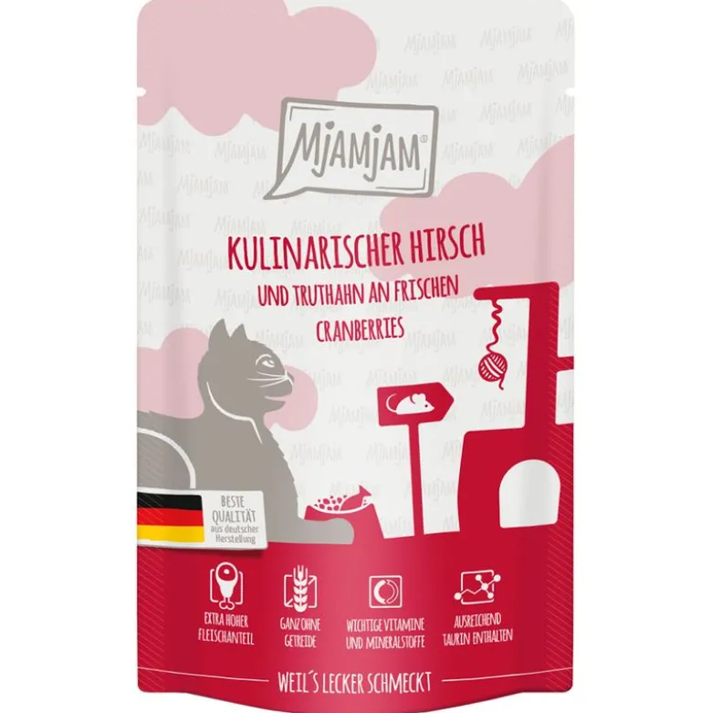 Økonomipakke: 24 x 125 g MjAMjAM Squeezies